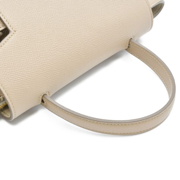 8523f050003 6 CELINE Nano belt 2way handbag shoulder bag beige