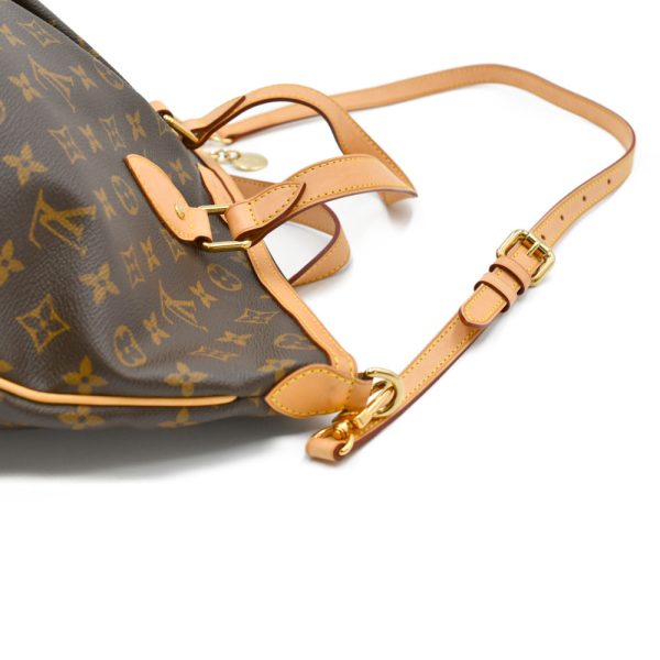 8523j280024 6 LOUIS VUITTON Palermo PM Monogram Shoulder Bag Brown