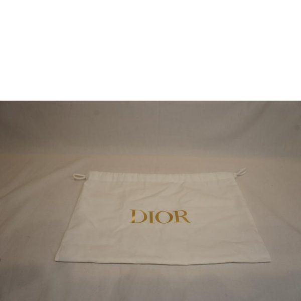 86785 6 Dior Caro Chain Shoulder Bag White