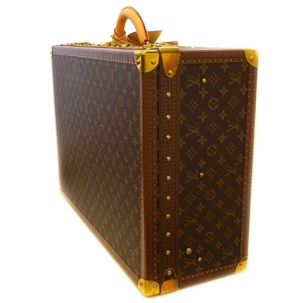 8744876 02 Louis Vuitton Trunk Monogram Alzer 60 Brown