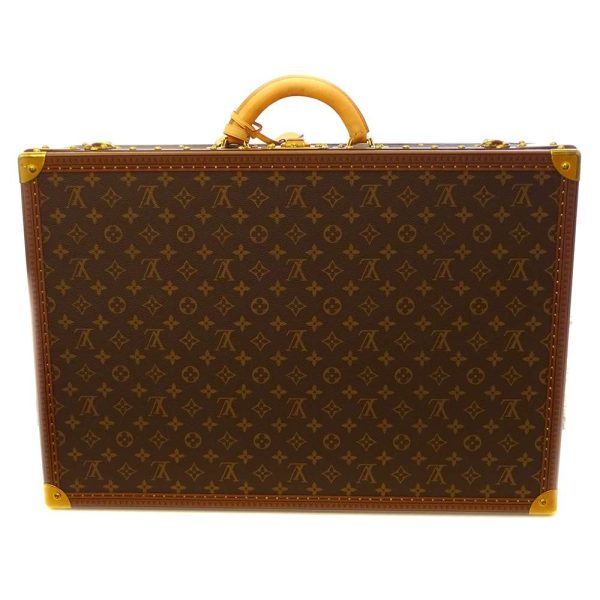 8744876 03 Louis Vuitton Trunk Monogram Alzer 60 Brown