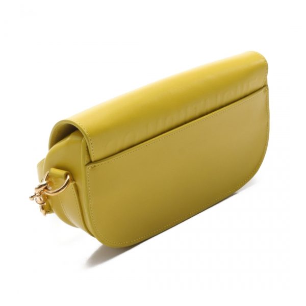 887411 1 Christian Dior Bobby East West Leather Shoulder Bag Yellow