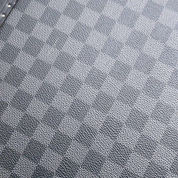 8877802 06 Louis Vuitton Damier Graphite President Trunk Black