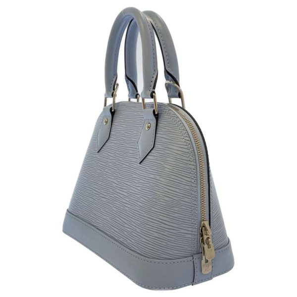 8894410 02 Louis Vuitton Epi Leather Alma BB Handbag Grey