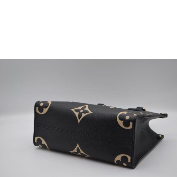 89559 3 Louis Vutton On The Go PM Monogram Le Enourante Bag Noir