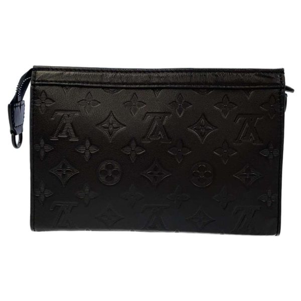 8955913 03 Louis Vuitton Monogram Shadow Gaston Wallet Black