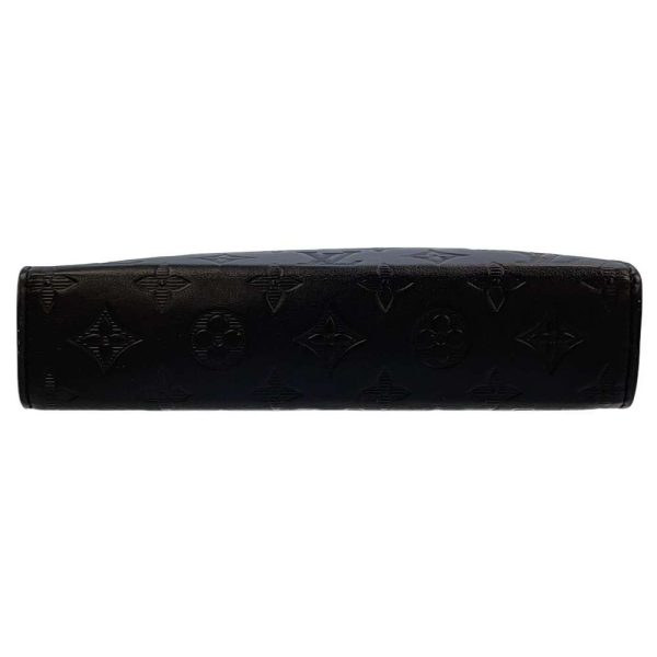 8955913 04 Louis Vuitton Monogram Shadow Gaston Wallet Black