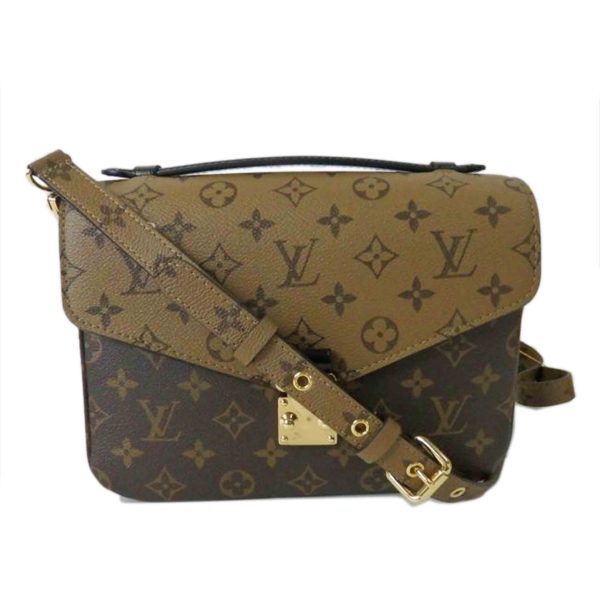 89610 2 Louis Vutton MM Monogram Metis Reverse Pochette Bag