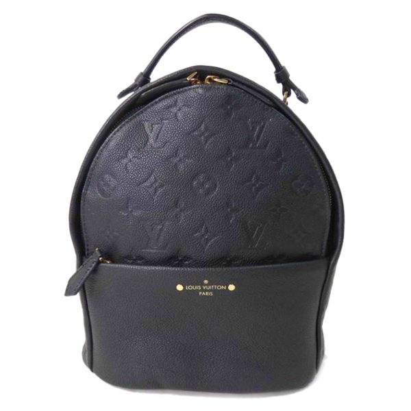 89672 2 Louis Vuitton Empreinte Monogram Sorbonne Bag Noir