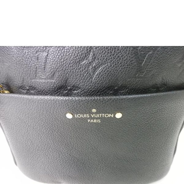 89672 9 Louis Vuitton Empreinte Monogram Sorbonne Bag Noir