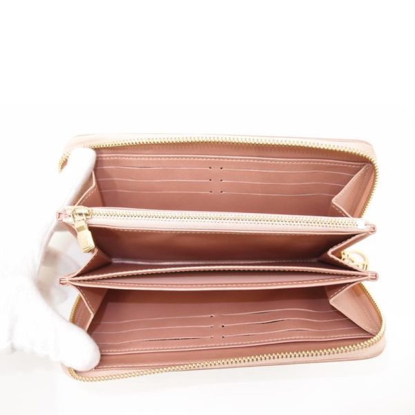 89944 4 Louis Vuitton Zippy Wallet Monogram Rose Gold