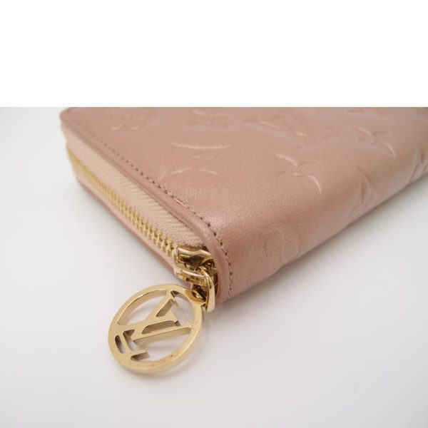 89944 6 Louis Vuitton Zippy Wallet Monogram Rose Gold