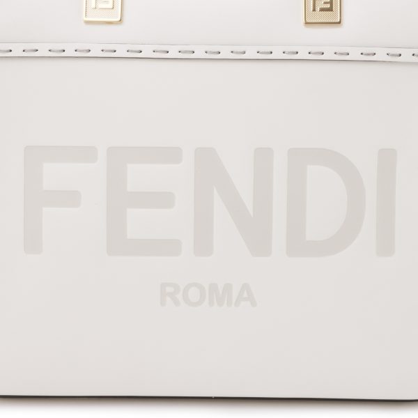 8bh394 abvl09 Fendi Sunshine Small Tote Bag White