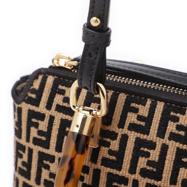 8bs067 aq0x07 Fendi By The Way Mini Shoulder Bag Black