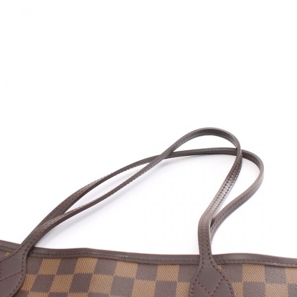 900706 8 Louis Vuitton Neverfull MM Shoulder Tote Bag Brown