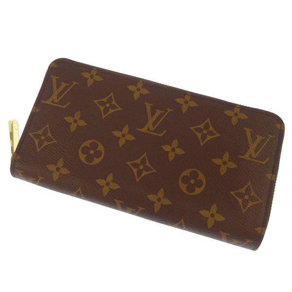 9008465 01 Louis Vuitton Monogram Zippy Wallet Round Zipper