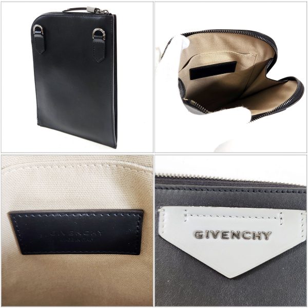 902 2 Givenchy Shoulder Crossbody Clutch Bag Black