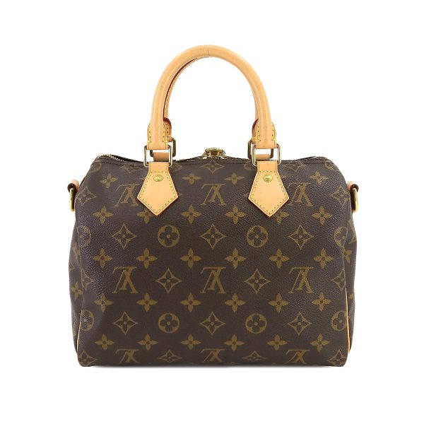 90236523 02 Louis Vuitton Speedy Bandouliere 25 Monogram Brown