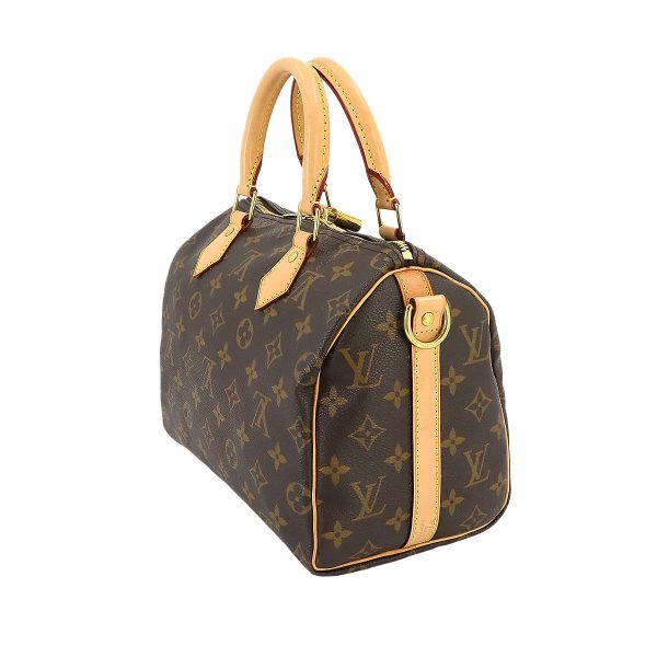 90236523 03 Louis Vuitton Speedy Bandouliere 25 Monogram Brown