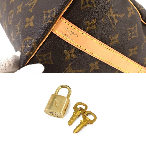 90236523 08 Louis Vuitton Speedy Bandouliere 25 Monogram Brown