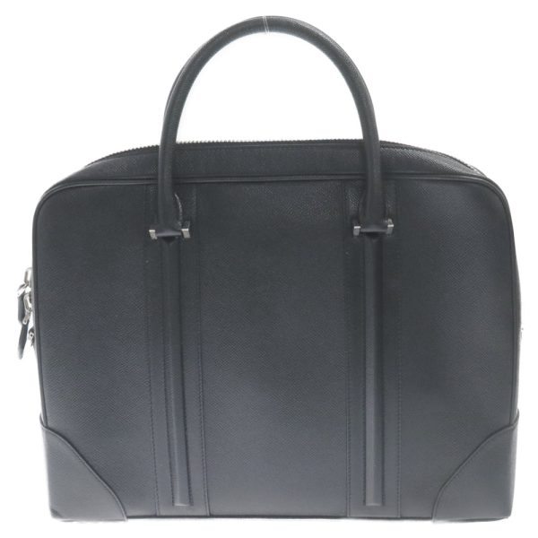 9024d090016 2a Givenchy 2WAY Leather Briefcase Business Bag Black