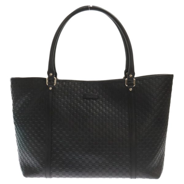 9024e020078 1 Gucci Micro Guccisima Tote Bag Leather Black