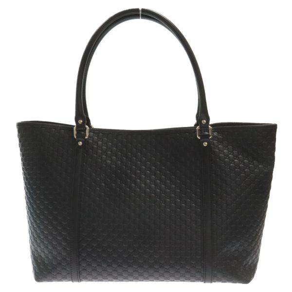 9024e020078 2 Gucci Micro Guccisima Tote Bag Leather Black