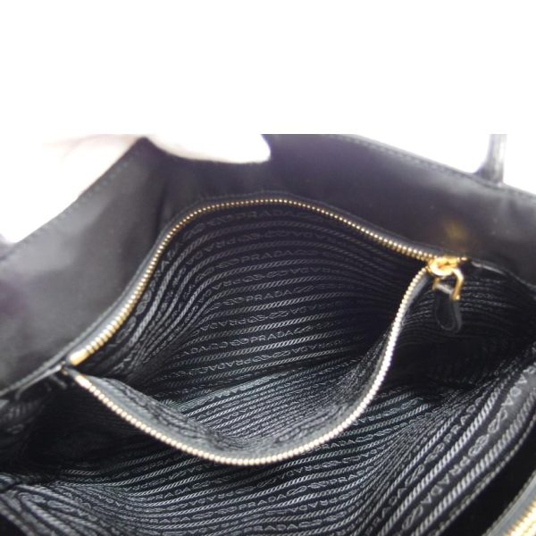 91367 10 Prada Tessuto Tote Bag Black