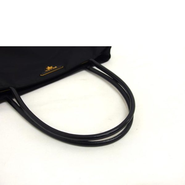 91367 4 Prada Tessuto Tote Bag Black