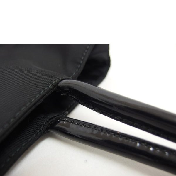 91367 8 Prada Tessuto Tote Bag Black