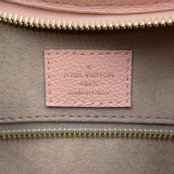 9158436 13 Louis Vuitton Monogram Empreinte Carryall Zip NM PM Shoulder Bag Pink