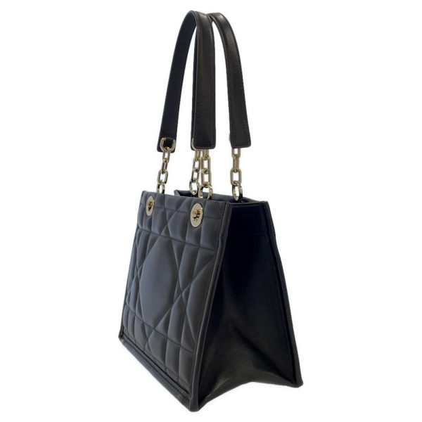 9163973 02 Christian Dior Small Chain Tote Bag Black