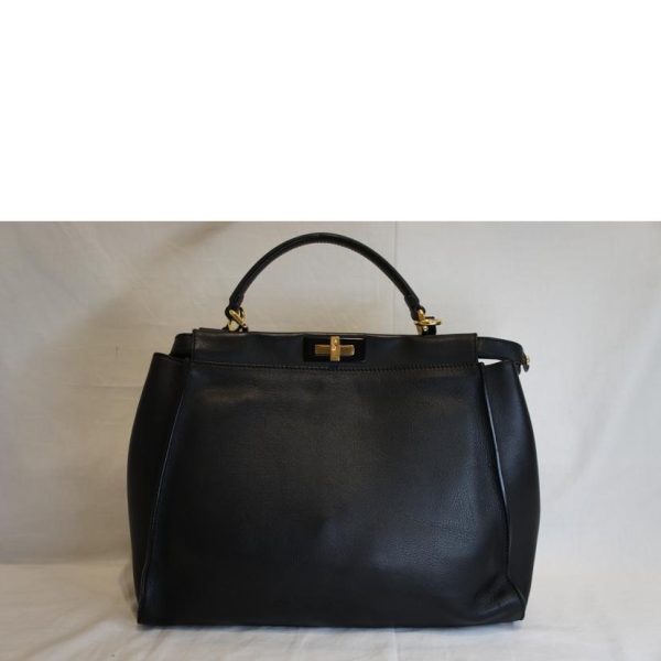 91888 2 Fendi Peekaboo Large Black