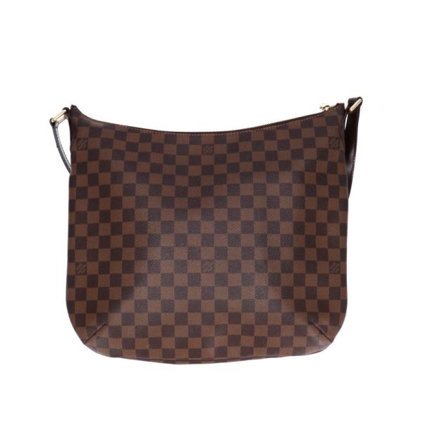 92029 2 Louis Vuitton Bloomsbury GM Damier Ebene Shoulder Brown Bag