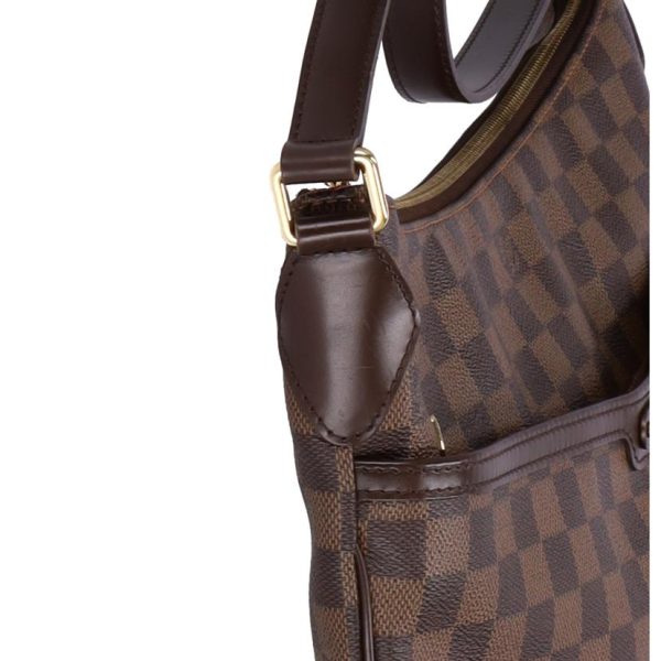 92029 6 Louis Vuitton Bloomsbury GM Damier Ebene Shoulder Brown Bag