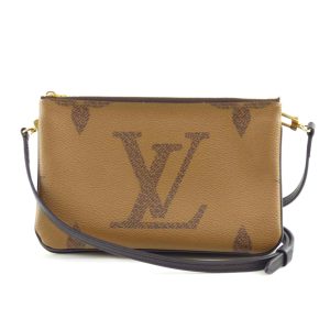 92142 1 Louis Vuitton Boston Bag Monogram Keepall 60 Brown