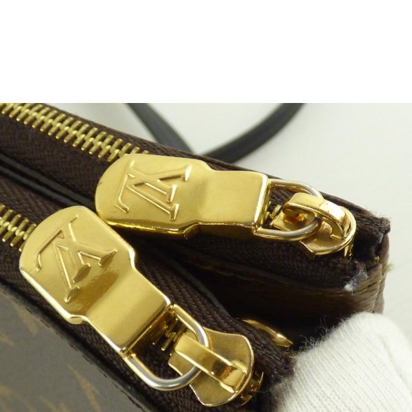 92142 7 Louis Vuitton Pochette Double Zip Monogram