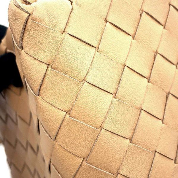 9223837 10 Bottega Veneta Intrecciato 2way Shoulder Bag Beige