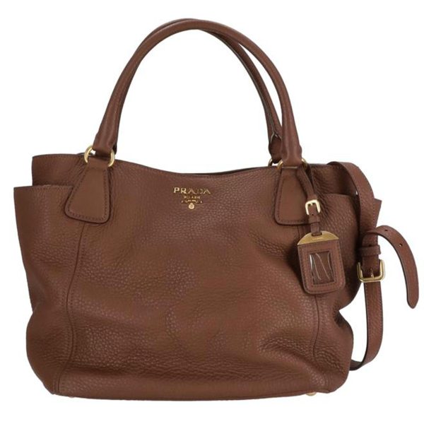 92247 1 Prada Leather 2way Handbag