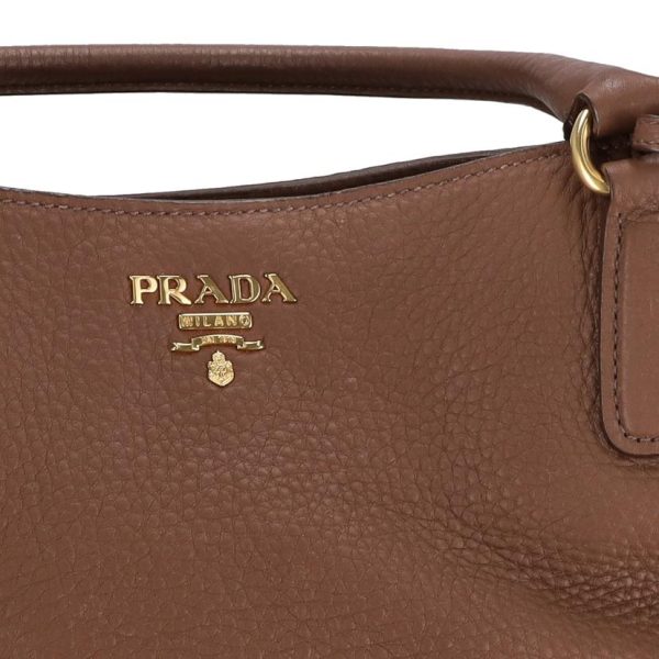 92247 9 Prada Leather 2way Handbag