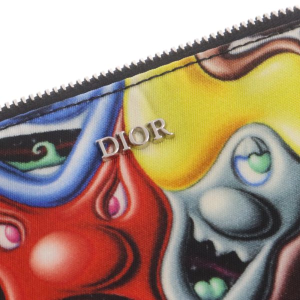 9224f050008 5 DIOR Kenny Scharf Clutch Bag Nylon Multicolor