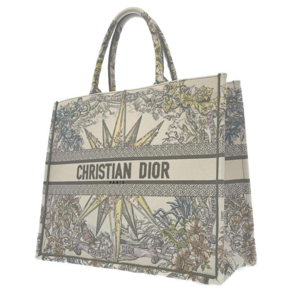 9228085 01 Dior Embroidery Tote Bag White