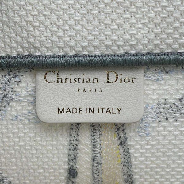 9228085 12 Christian Dior Book Tote Bag Large White