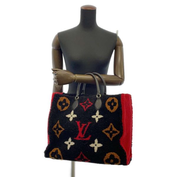 9252165 05 Louis Vuitton Monogram Teddy On the Go GM Shoulder Bag Black