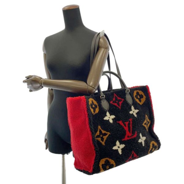 9252165 06 Louis Vuitton Monogram Teddy On the Go GM Shoulder Bag Black