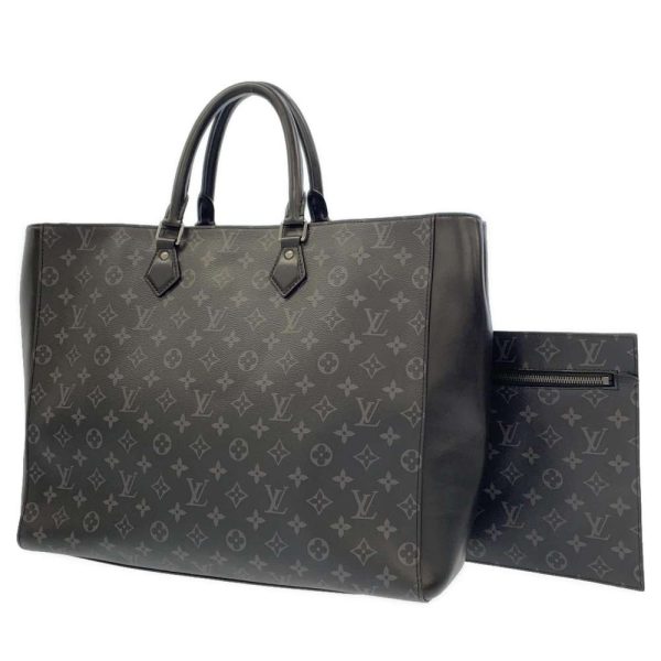 9254329 01 Louis Vuitton Monogram Eclipse Grand Sac Black