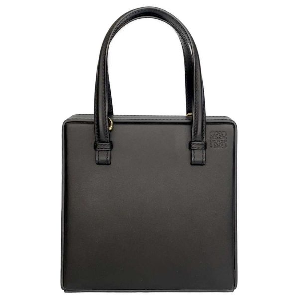 9312951 03 Loewe Postal Shoulder Bag Black