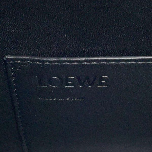 9312951 15 Loewe Postal Shoulder Bag Black