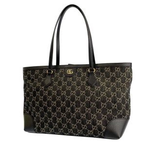 9313231 01 LOEWE Tote Bag PUZZLE Fold Tote Large Bag BLACK