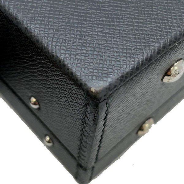 9313484 08 Louis Vuitton Diplomat Attach√© Case Taiga Black